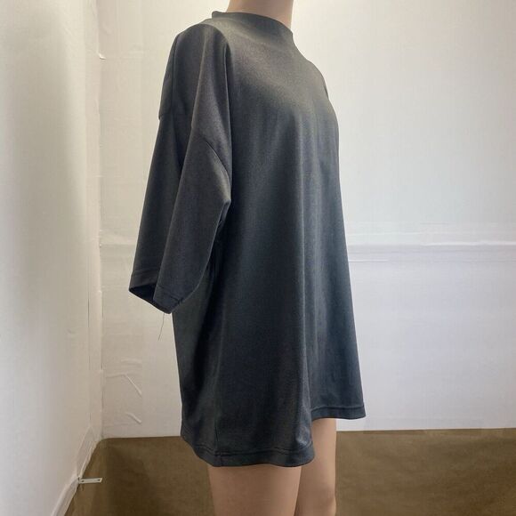 BERT PULITZER Black Short Sleeved T-Shirt Men's Size 1X Lightweight Used - Picture 3 of 9